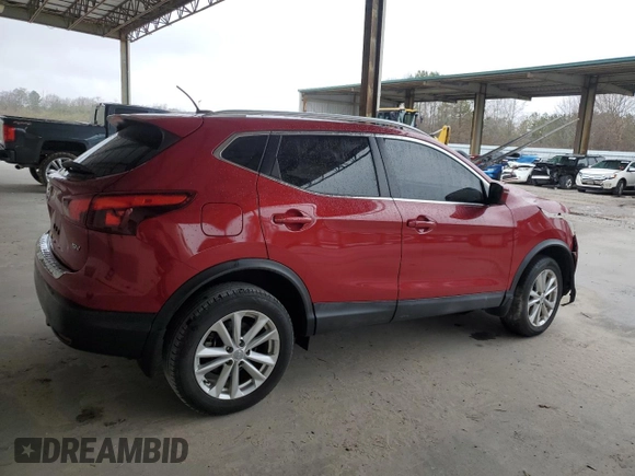 2017 Nissan Rogue SV with VIN JN1BJ1CP9HW014026, listed as a Copart auction lot 44653835 with 34,669 mi miles and Salvage title. Bid and sale history available at DreamBid. Image 3.