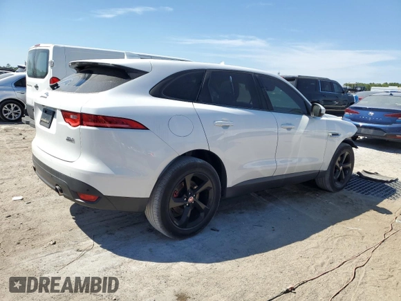2017 Jaguar F-Pace 35t Premium with VIN SADCJ2BV1HA073273, listed as a Copart auction lot 50200855 with 98,235 mi miles and Salvage Title. Bid and sale history available at DreamBid. Image 3.