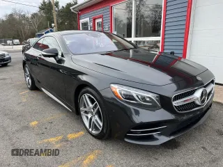 2019 Mercedes-Benz S-Class S 560 with VIN WDDXJ8GB0KA037165, listed as a Copart auction lot 41913785 with 163,094 mi miles and Clean Title. Bid and sale history available at carsss.com. Image 1.
