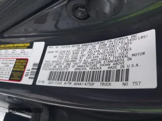 2009 Toyota Tacoma z VIN 5TELU42N39Z610375, wystawiony jako IAAI lot #41671324 z przebiegiem 170 320 mil mil oraz . Historia ofert i sprzedaży dostępna na DreamBid. Obrazek 9.