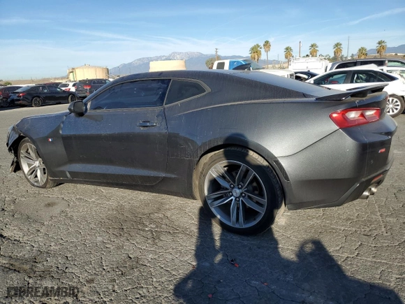 2016 Chevrolet Camaro 2LT with VIN 1G1FD1RS6G0144812, listed as a Copart auction lot 85731024 with 80,044 mi miles and Salvage Title. Bid and sale history available at carsss.com. Image 2.
