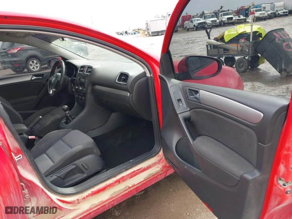 2013 Volkswagen Golf TDI w/Sunroof & Nav with VIN WVWNM7AJ1DW131774, listed as a IAAI auction lot 41785818 with 167,954 mi miles. Bid and sale history available at carsss.com. Image 5.