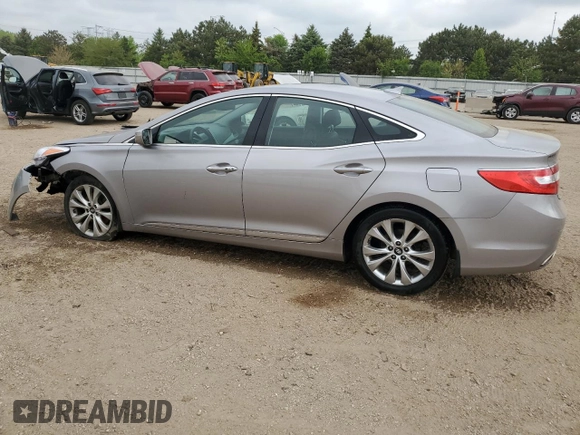 2014 Hyundai Azera Limited with VIN KMHFH4JG3EA374587, listed as a Copart auction lot 56535405 with 99,093 mi miles and Salvage title. Bid and sale history available at DreamBid. Image 2.