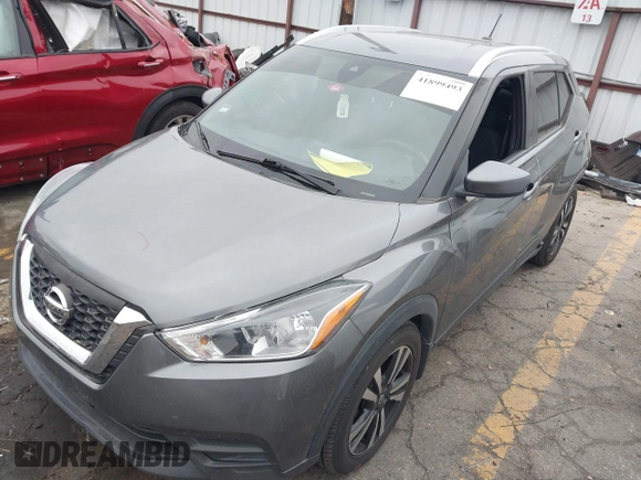 2020 Nissan Kicks SV z VIN 3N1CP5CV9LL519118, wystawiony jako IAAI lot #41899493 z przebiegiem 105 857 mil mil oraz . Historia ofert i sprzedaży dostępna na DreamBid. Obrazek 17.