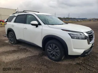 2024 Nissan Pathfinder SV with VIN 5N1DR3BB7RC271491, listed as a Copart auction lot 78469174 with 1,912 mi miles and Salvage Title. Bid and sale history available at carsss.com. Image 4.