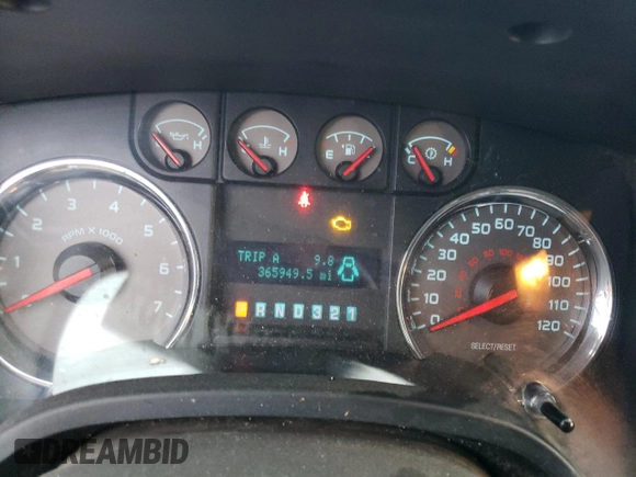 2009 Ford F-150 STX with VIN 1FTRX12859FB16932, listed as a Copart auction lot 62212774 with 365,949 mi miles and Non repairable. Bid and sale history available at DreamBid. Image 9.