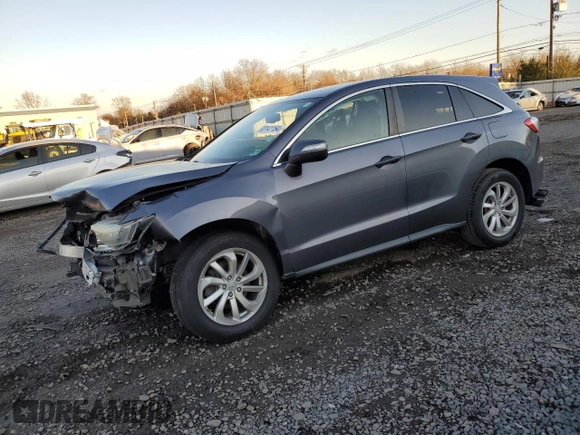 2017 Acura RDX w/Technology Pkg with VIN 5J8TB4H55HL006127, listed as a Copart auction lot 47921705 with 81,257 mi miles and Salvage Title. Bid and sale history available at carsss.com. Image 1.