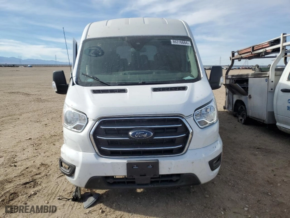 2020 Ford Transit Passenger Wagon XL with VIN 1FBAX2C89LKA24856, listed as a Copart auction lot 86316684 with 93,910 mi miles and Salvage Title. Bid and sale history available at carsss.com. Image 5.