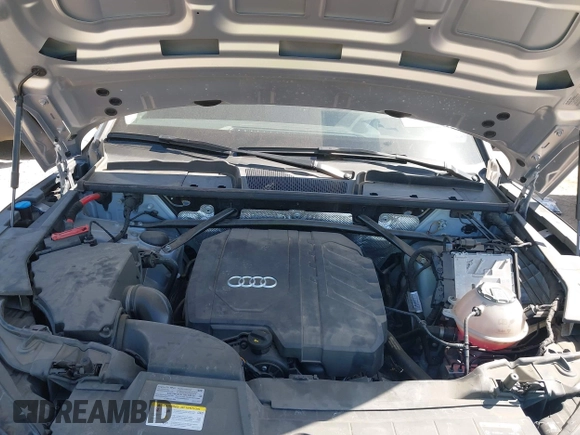 2022 Audi Q5 S line Premium with VIN WA1GAAFY2N2119625, listed as a IAAI auction lot 41979117 with 18,694 mi miles and . Bid and sale history available at DreamBid. Image 10.