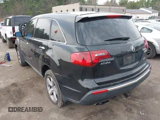 2012 Acura MDX Tech Pkg with VIN 2HNYD2H34CH504708, listed as a IAAI auction lot 42113263 with 161,067 mi miles. Bid and sale history available at carsss.com. Image 3.