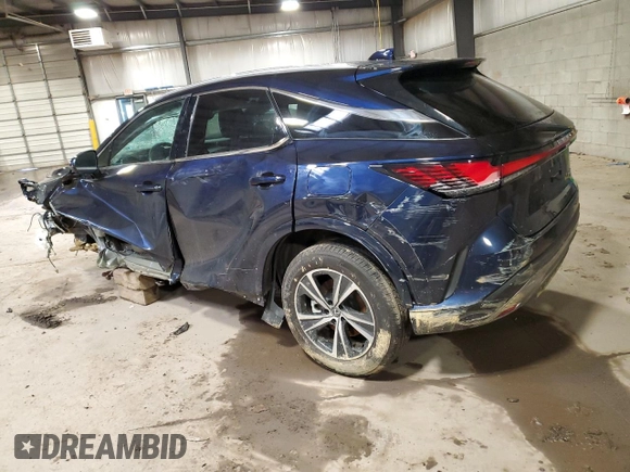 2023 Lexus RX with VIN 2T2BAMCA0PC023923, listed as a Copart auction lot 42509614 with 3,172 mi miles. Bid and sale history available at carsss.com. Image 2.