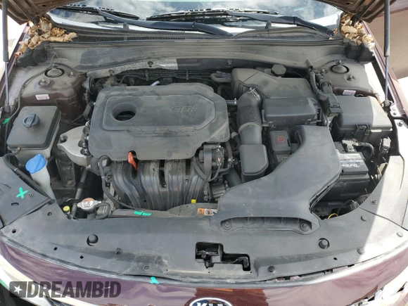2016 Kia Optima LX z VIN 5XXGT4L3XGG108556, wystawiony jako Copart lot #57627945 z przebiegiem 62 176 mil mil oraz Szkoda całkowita • Salvage title. Historia ofert i sprzedaży dostępna na DreamBid. Obrazek 11.