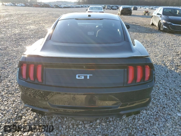 2020 Ford Mustang GT with VIN 1FA6P8CF0L5132936, listed as a Copart auction lot 86275614 with 75,823 mi miles and Salvage Title. Bid and sale history available at DreamBid. Image 6.