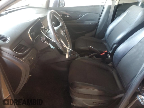 2017 Buick Encore Preferred with VIN KL4CJASB5HB177197, listed as a Copart auction lot 62107095 with 74,353 mi miles and Salvage title. Bid and sale history available at DreamBid. Image 7.