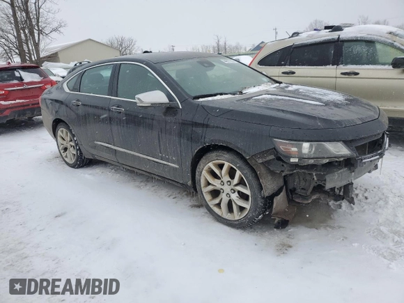 2017 Chevrolet Impala Premier with VIN 1G1145S30HU192739, listed as a Copart auction lot 44227705 with 222,215 mi miles and Salvage Title. Bid and sale history available at DreamBid. Image 4.