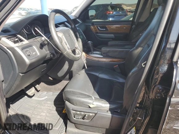 2008 Land Rover Range Rover Sport SC with VIN SALSH23478A174206, listed as a Copart auction lot 48410385 with 176,174 mi miles and Salvage Title. Bid and sale history available at carsss.com. Image 7.