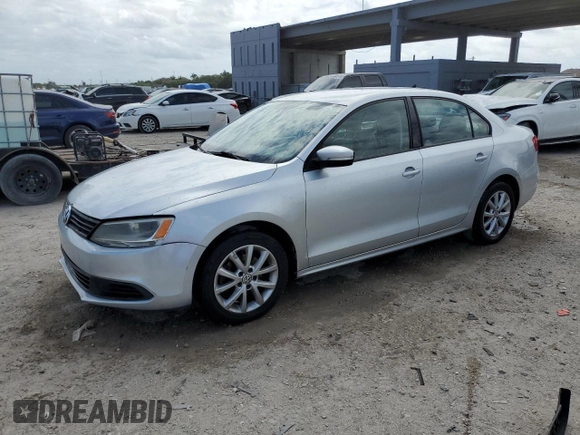 2011 Volkswagen Jetta Sedan SE with VIN 3VWDX7AJ1BM336508, listed as a Copart auction lot 51166435 with 114,963 mi miles and Clean Title. Bid and sale history available at carsss.com. Image 1.