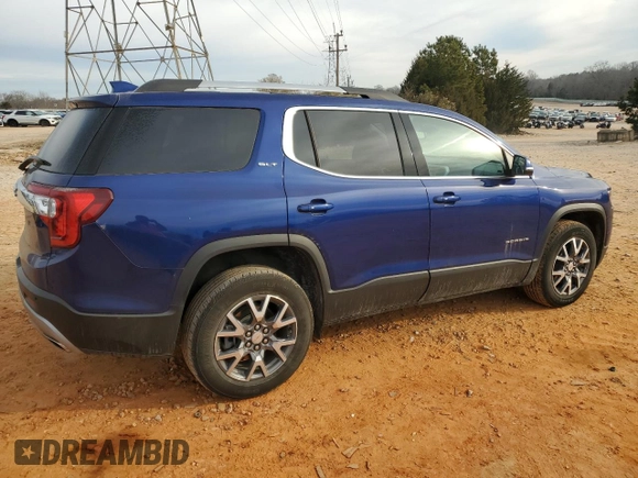 2023 GMC Acadia SLT with VIN 1GKKNML4XPZ115277, listed as a Copart auction lot 42260415 with 27,245 mi miles and Salvage Title. Bid and sale history available at DreamBid. Image 3.