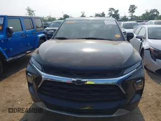 2023 Chevrolet Blazer LT with VIN 3GNKBCR45PS220593, listed as a IAAI auction lot 42416495 with 27,314 mi miles and . Bid and sale history available at DreamBid. Image 12.