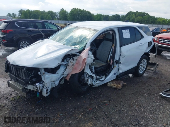 2022 Chevrolet Equinox LS with VIN 3GNAXHEV4NS155080, listed as a IAAI auction lot 42370518 with Not provided miles and . Bid and sale history available at DreamBid. Image 20.