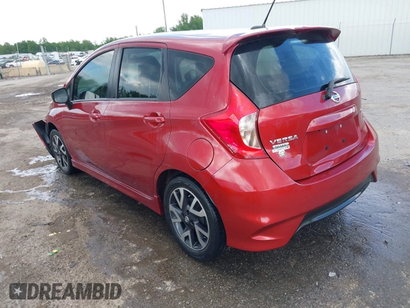 2017 Nissan Note S Plus with VIN 3N1CE2CP6HL376187, listed as a IAAI auction lot 42192330 with 22,431 mi miles and . Bid and sale history available at DreamBid. Image 3.
