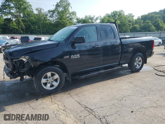 2017 Ram 1500 Tradesman with VIN 1C6RR7FT6HS839973, listed as a Copart auction lot 60552185 with 103,712 mi miles and Salvage title. Bid and sale history available at DreamBid. Image 1.