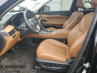 2023 Infiniti QX60 Sensory with VIN 5N1DL1GSXPC353226, listed as a Copart auction lot 44150355 with 17,125 mi miles and Salvage title. Bid and sale history available at DreamBid. Image 7.