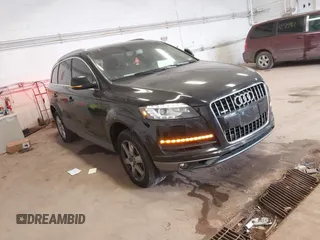 2013 Audi Q7 3.0T Premium Plus with VIN WA1LGAFE6DD000112, listed as a IAAI auction lot 41229774 with 149,122 mi miles. Bid and sale history available at carsss.com. Image 1.