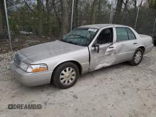 2005 Mercury Grand Marquis LS Premium z VIN 2MEFM75W35X651201, wystawiony jako Copart lot #53554985 z przebiegiem 211 489 mil mil oraz Szkody całkowita. Historia ofert i sprzedaży dostępna na DreamBid. Obrazek 1.