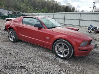 2009 Ford Mustang GT with VIN 1ZVHT82H595119834, listed as a Copart auction lot 52068725 with 96,697 mi miles and Salvage title. Bid and sale history available at DreamBid. Image 4.