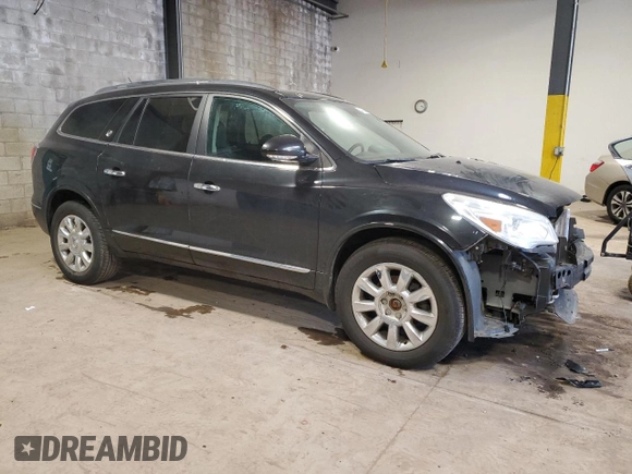 2014 Buick Enclave Premium with VIN 5GAKVCKD8EJ368053, listed as a Copart auction lot 54732915 with 116,793 mi miles and Salvage Title. Bid and sale history available at DreamBid. Image 4.