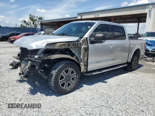 2016 Ford F-150 XLT with VIN 1FTEW1EG7GFC82824, listed as a Copart auction lot 60273795 with 93,707 mi miles and Salvage title. Bid and sale history available at DreamBid. Image 1.