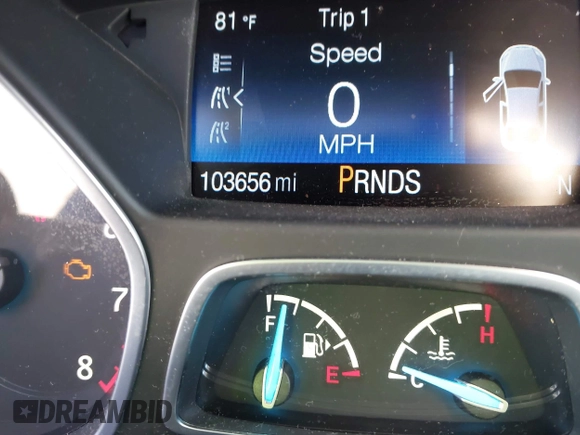 2017 Ford Escape SE with VIN 1FMCU0GD1HUA87904, listed as a IAAI auction lot 41790108 with 103,656 mi miles. Bid and sale history available at carsss.com. Image 15.