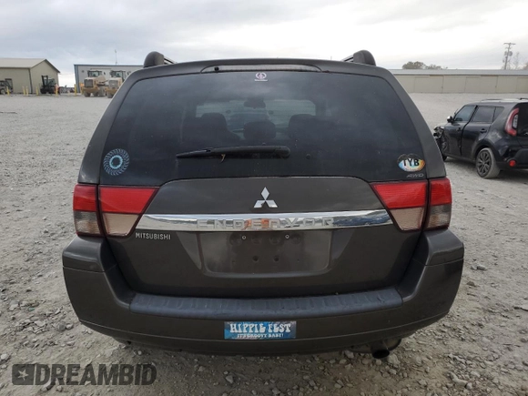 2011 Mitsubishi Endeavor LS with VIN 4A4JN2AS6BE034914, listed as a Copart auction lot 79549494 with 151,957 mi miles and Salvage Title. Bid and sale history available at carsss.com. Image 6.