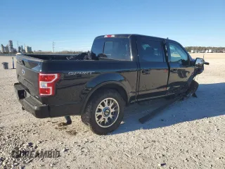 2020 Ford F-150 XL with VIN 1FTEW1CP8LKE04286, listed as a Copart auction lot 41620595 with 27,572 mi miles and Salvage Title. Bid and sale history available at carsss.com. Image 3.