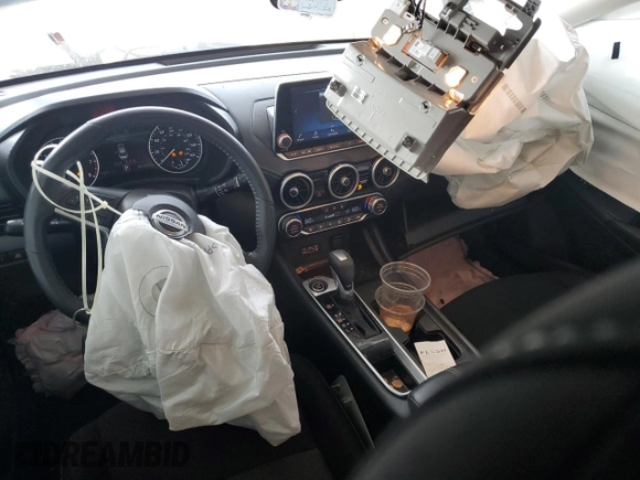 2022 Nissan Sentra SV with VIN 3N1AB8CV3NY298872, listed as a Copart auction lot 52895515 with 18,819 mi miles and Non Repairable. Bid and sale history available at DreamBid. Image 8.