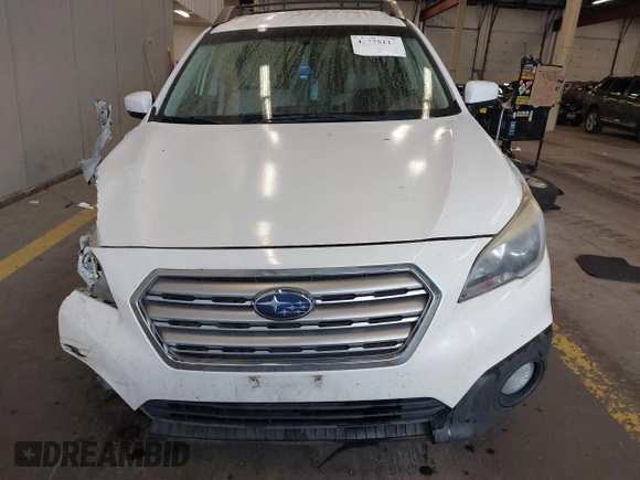2016 Subaru Outback Premium with VIN 4S4BSACC2G3319225, listed as a IAAI auction lot 42375114 with 102,406 mi miles and . Bid and sale history available at DreamBid. Image 12.