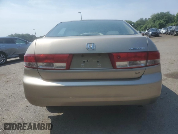 2003 Honda Accord LX with VIN 1HGCM56353A145969, listed as a Copart auction lot 59554045 with 149,041 mi miles and Salvage title. Bid and sale history available at DreamBid. Image 6.