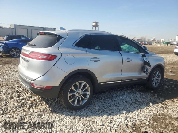 2019 Lincoln MKC Select with VIN 5LMCJ2D93KUL03390, listed as a Copart auction lot 49171235 with 63,417 mi miles and Salvage title. Bid and sale history available at DreamBid. Image 3.