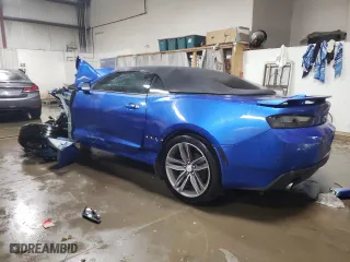 2017 Chevrolet Camaro 2LT with VIN 1G1FD3DX1H0124239, listed as a Copart auction lot 84749254 with 0 mi miles and Non Repairable. Bid and sale history available at carsss.com. Image 2.