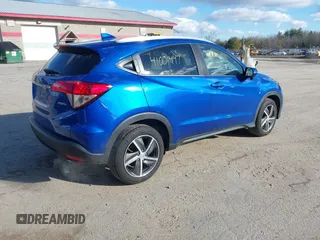 2022 Honda HR-V EX with VIN 3CZRU6H51NM734255, listed as a IAAI auction lot 41001447 with 45,585 mi miles. Bid and sale history available at carsss.com. Image 4.