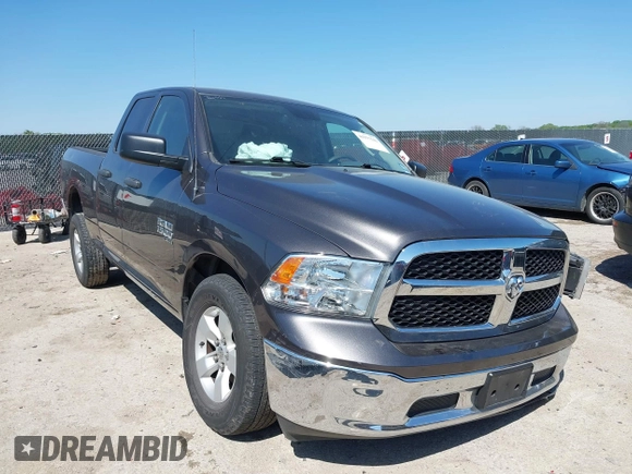 2020 Ram 1500 Tradesman with VIN 1C6RR6FG7LS153348, listed as a IAAI auction lot 41977543 with 69,604 mi miles and . Bid and sale history available at DreamBid. Image 1.