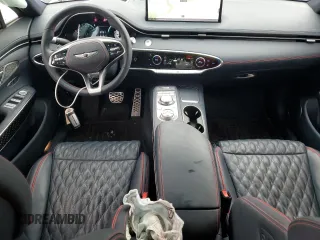 2022 Genesis GV70 Sport с VIN KMUMCDTC1NU018316, выставлен на аукционе Copart как лот 43266355 с пробегом 46 048 миль миль и Чистый • Clean title. История ставок и продаж доступна на DreamBid. Изображение 8.