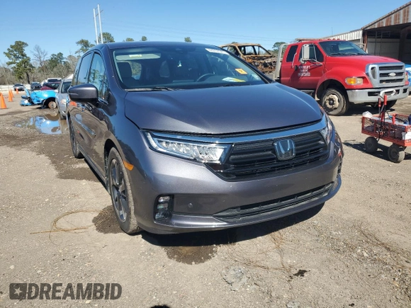 2023 Honda Odyssey Elite с VIN 5FNRL6H9XPB044166, выставлен на аукционе Copart как лот 44272345 с пробегом Не указан миль и Списание • Salvage title. История ставок и продаж доступна на DreamBid. Изображение 5.