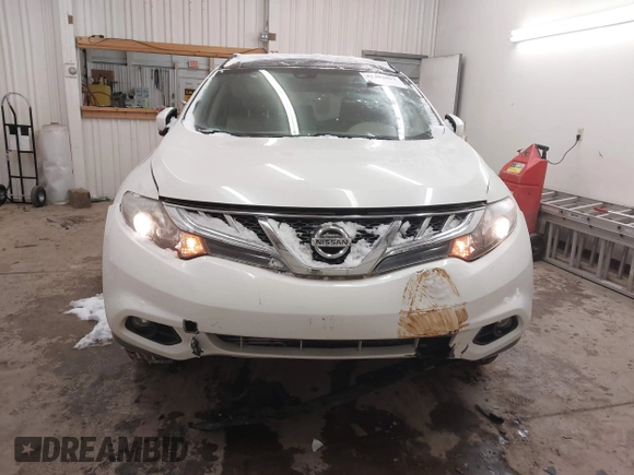 2014 Nissan Murano S with VIN JN8AZ1MW6EW526477, listed as a IAAI auction lot 41403021 with 111,869 mi miles and . Bid and sale history available at carsss.com. Image 12.