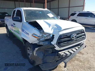 2016 Toyota Tacoma SR with VIN 5TFRX5GNXGX068468, listed as a IAAI auction lot 41844337 with 284,068 mi miles and . Bid and sale history available at carsss.com. Image 6.