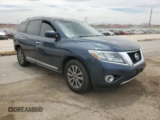 2016 Nissan Pathfinder S with VIN 5N1AR2MM9GC616898, listed as a Copart auction lot 56624295 with 144,381 mi miles and Salvage title. Bid and sale history available at DreamBid. Image 4.