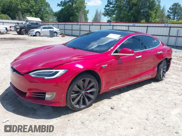 2016 Tesla Model S 90D with VIN 5YJSA1E48GF144821, listed as a IAAI auction lot 42206473 with 129,624 mi miles and . Bid and sale history available at DreamBid. Image 19.