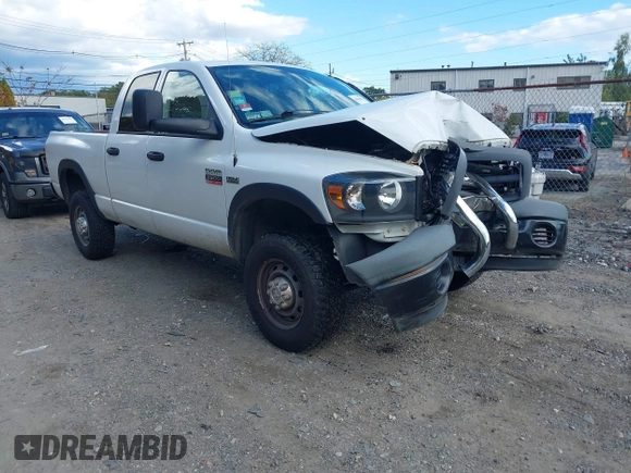 2008 Dodge 2500 SLT with VIN 3D7KS28D48G216386, listed as a IAAI auction lot 40561971 with 243,972 mi miles and . Bid and sale history available at carsss.com. Image 1.