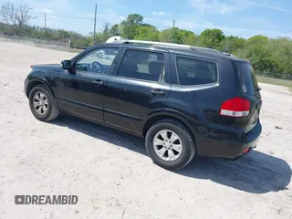 2009 Kia Borrego LX with VIN KNDJJ741X95022410, listed as a IAAI auction lot 41801442 with 163,775 mi miles. Bid and sale history available at carsss.com. Image 3.